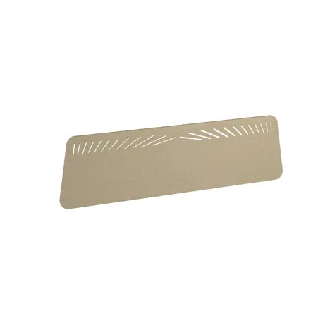 Domino Acoustic Desktop Screen - 1400mm - Dark Camel